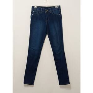 Women's Skinny Jeans Oggi Milah Stretch Denim Push Up Blue Size 7